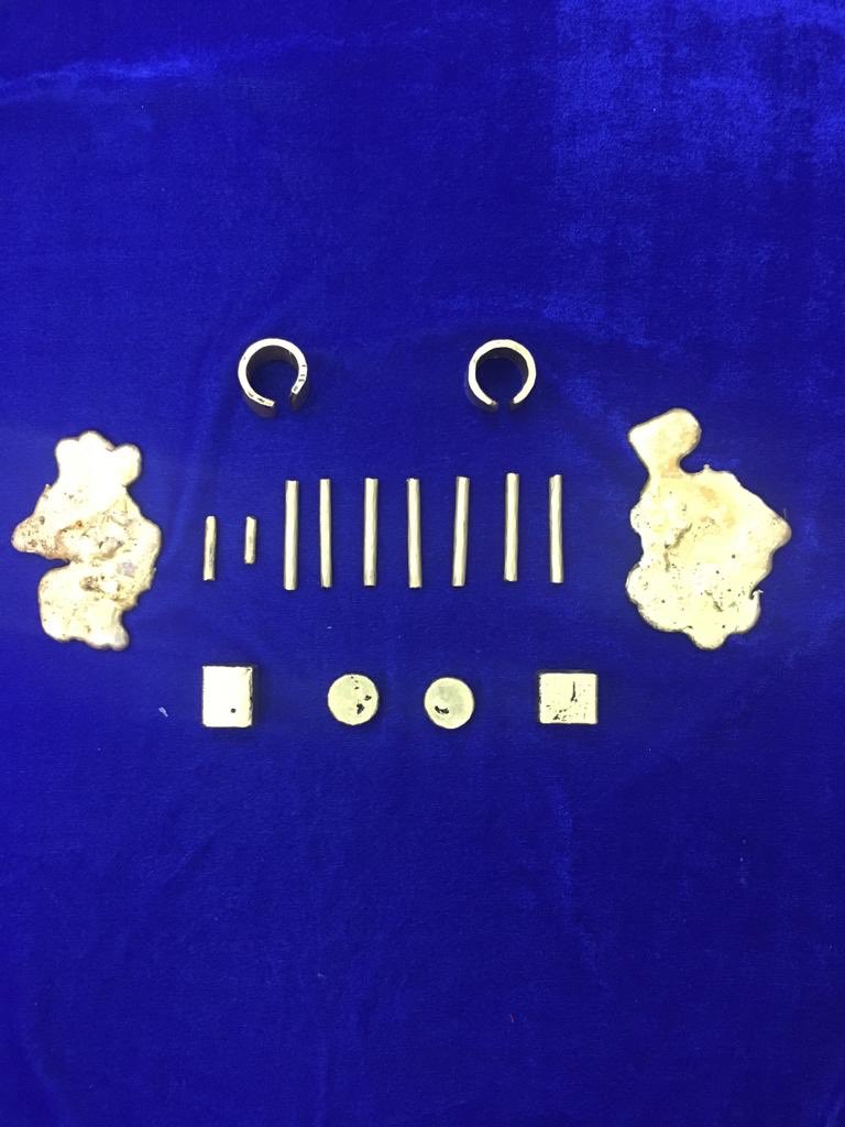 On 09-07-2019 Pax intercepted at domestic terminal traveling from Kualalumpur via Delhi by 6E 2128. 6 ingots and 9 rods all are of 24K gold weighing 1kg valued at Rs.35.74 lakh concealed inside Table Fan, key board and TV wall unit were recovered. Pax arrrsted <a href="/cbic_india/">CBIC</a> #gold