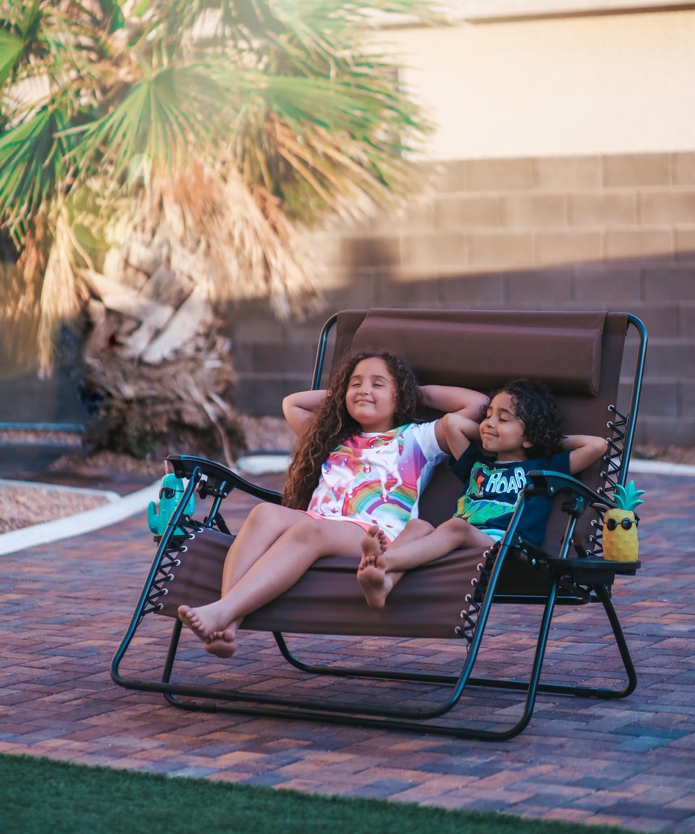 Now that's what Summer vacay looks like! Recline in the 2-Person Double Wide Zero Gravity Lounger, portable and comfortable. #myBCP

📷: @Mycurlyduo

Shop Zero Gravity Chairs: bit.ly/2JwCpE4