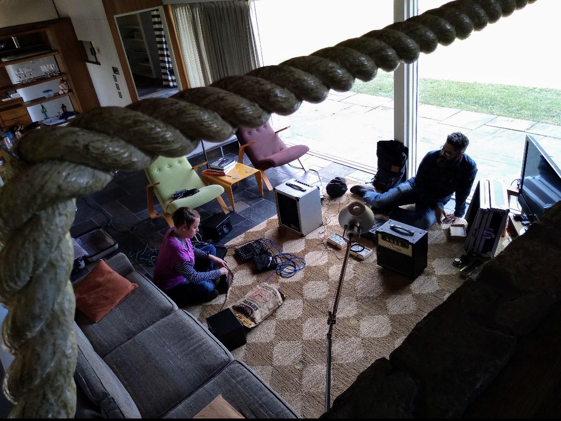VitalJoint's tweet photo. July 13 will feature HANDHELD by Paula Matthusen and Nestor Prieto. From a series of random cassettes containing interviews, lessons, stealth recordings and more, Paula and Nestor have created an unconventional sound experience unlike any other. #sound #theater #art https://t.co/ijypjps9Rz