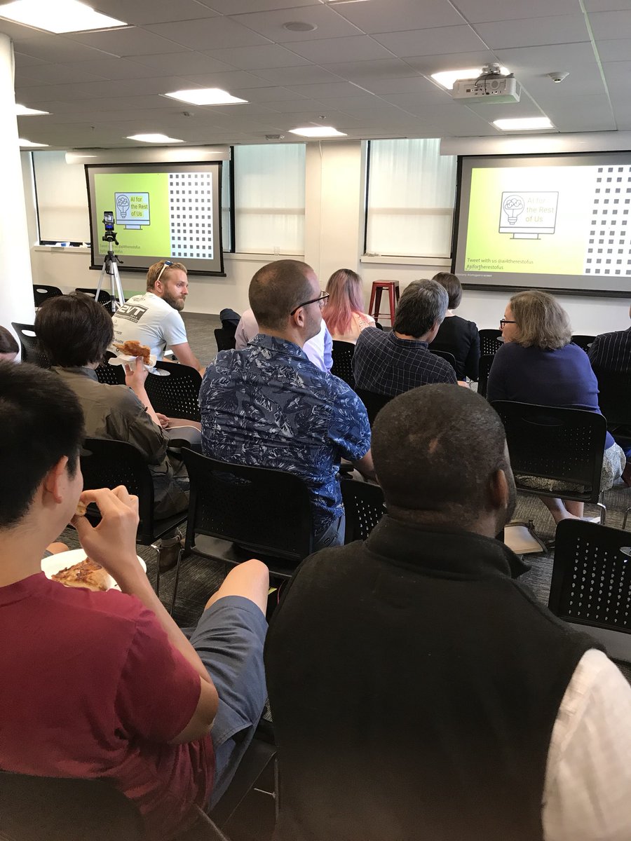 ai4therestofus's tweet photo. Full house here - Thanks to the @Path_AI team https://t.co/lvRpYEBUHD