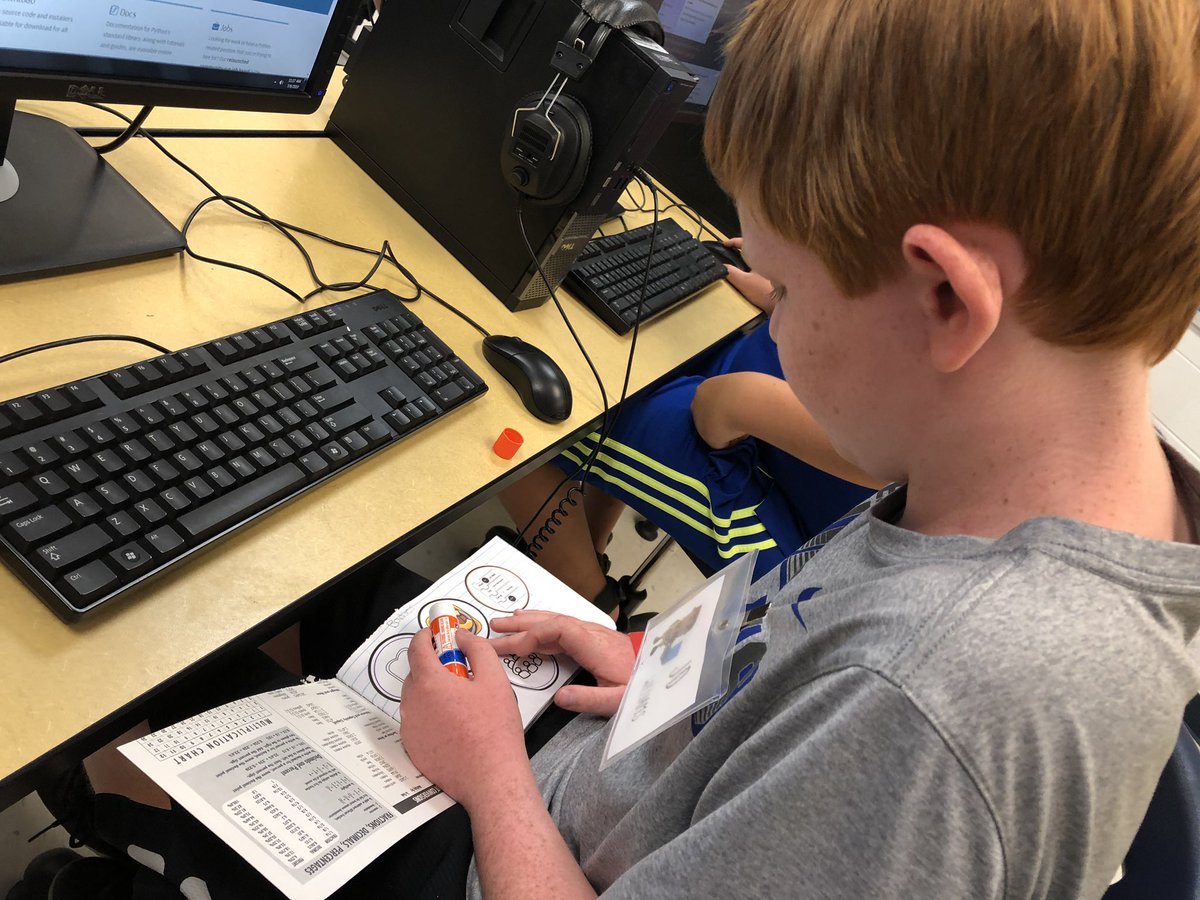 BeebeExplorers's tweet photo. @MangumExplorers 2nd day of #CodeScoutsCamp brought limited edition badges for #perserverance and #collaboration as we continue @CodeCombat, #turtleLOGO, @SpheroEdu and @scratch! 🤩🏕💻📕✏️💡2 campers collected super rare Camper of the day! #weareDPS #giftednessknowsnoboundaries https://t.co/VwxLmZjkST