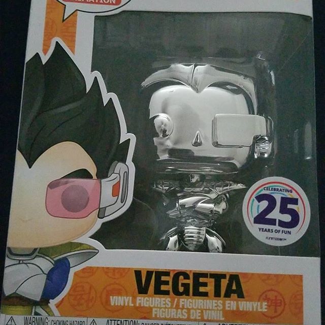 DBAddictus's tweet photo. RT @tantrumcollect: New #Pop! Who dis. Sorry guys this one isn't for sale #wecollecttoo This thing looks amazing though! Silver Vegeta from @Funimation. #popfigures #funkopops #pops #dbz #funimation https://t.co/rxGpzp4hoP
