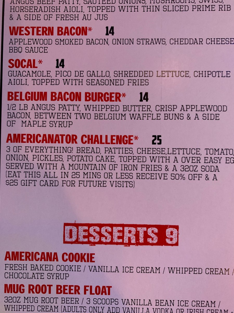 zebulonskin's tweet photo. @RandySantel brand new burger challenge at Americana in Tempe, AZ you should definitely come do and then see Mill Ave! https://t.co/kFJEiIjmA0