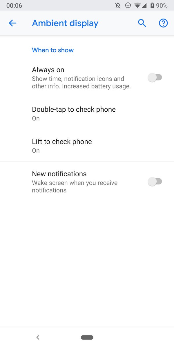 hisforharri's tweet image. I forgot to tweet it earlier but I sussed one of the reasons for my battery draining so much. For some reason I had Ambient display set to always on.  #androidhacks