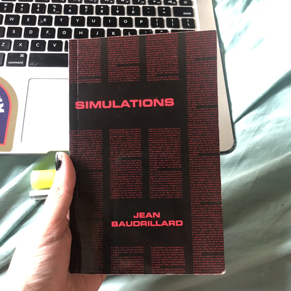 37. Simulations - Jean Baudrillard