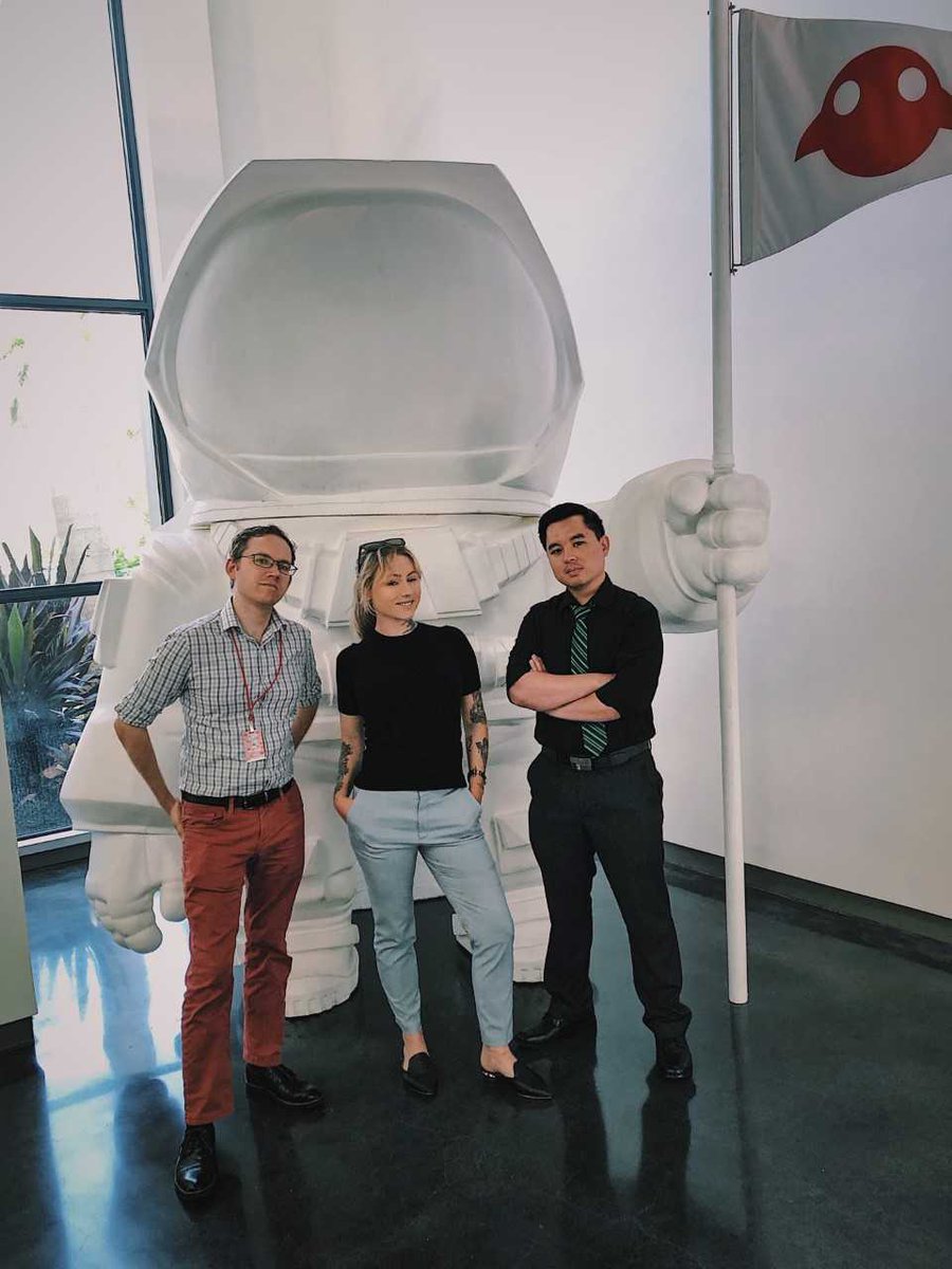 BadVR_Inc's tweet image. The BadVR team spent the last few days in the sunny state of Florida visiting the @magicleap HQ!  🌞 ✈️ We&apos;re so honored to have had the opportunity to share our latest work on #seesignal with the #magicleap team! #SpatialComputing ✨