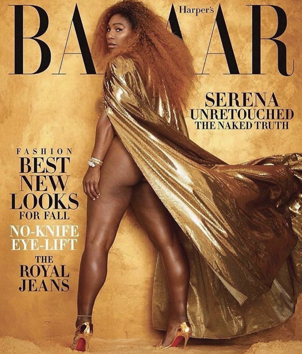 50cent's tweet photo. 👀@serenawilliams put a lil bit of that ass out there. Now Repeat after me say, God is good all the time. 😏🍾#lecheminduroi 🥃#bransoncognac https://t.co/rtpj5d3qcj