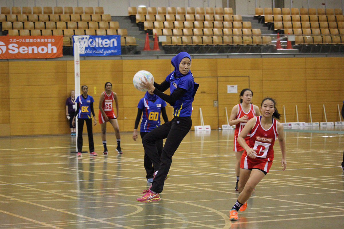 2019Netball's tweet photo. Malaysia vs. Singapore (July 7) https://t.co/skeottgFgp