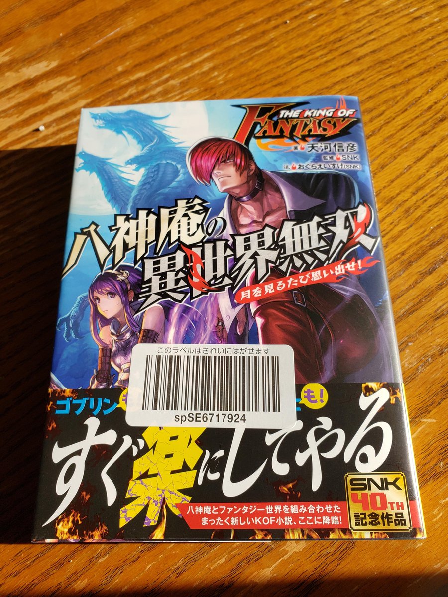 SNK's Iori Yagami Gets His Own Isekai Novel