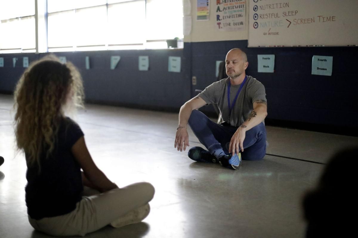 tulsaworld's tweet photo. #ACEsProject: Breaking the cycle: Tulsa elementary school gymnasium feels more like sanctuary thanks to caring teacher https://t.co/cbTIrPYIt5 #oklaed https://t.co/VE5pAOUIar