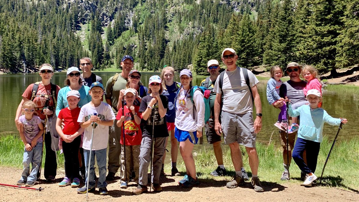 CommunityHouse's tweet photo. If it’s Tuesday, it must be Middle Fork Lake! An awesome group of hikers, accompanied by Community House staff and volunteers, completed the weekly hike to this beautiful lake that sits at an elevation of 10,800’. #redriverch #redrivernm #newmexico #newmexicotrue #middleforklake https://t.co/VH9p3tEqpK