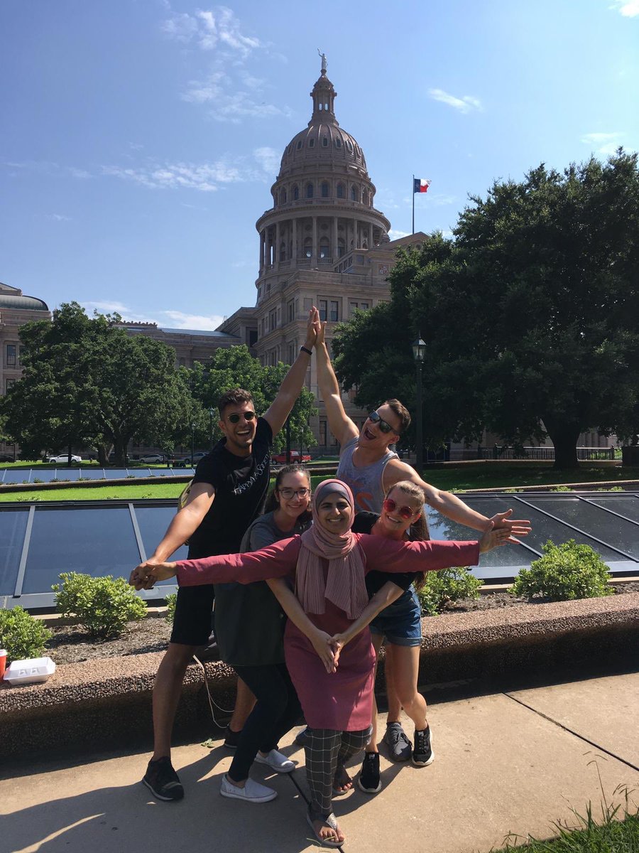 3DayStartup's tweet photo. The Austrian Cohort had a great time exploring Austin with a scavenger hunt! #austria2austin #a2a https://t.co/QYQu8U1HGM