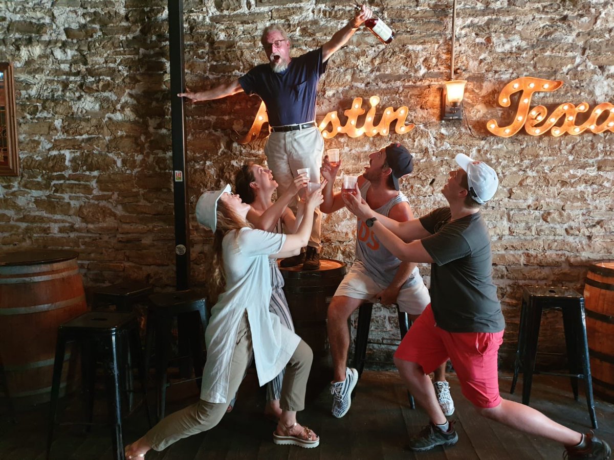 3DayStartup's tweet photo. The Austrian Cohort had a great time exploring Austin with a scavenger hunt! #austria2austin #a2a https://t.co/QYQu8U1HGM