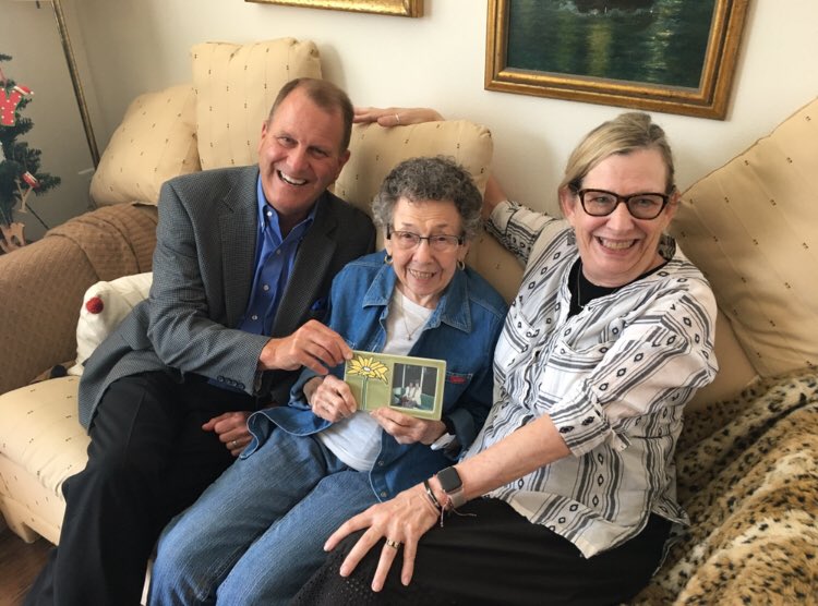 Got to spend a few hours with Bette’s sister and her niece  @caslaughter and nephew  @rockwallrunner8 today. Really grateful for their generosity in time & willingness to share family stories about Bette. Good things coming!  #ISOBette