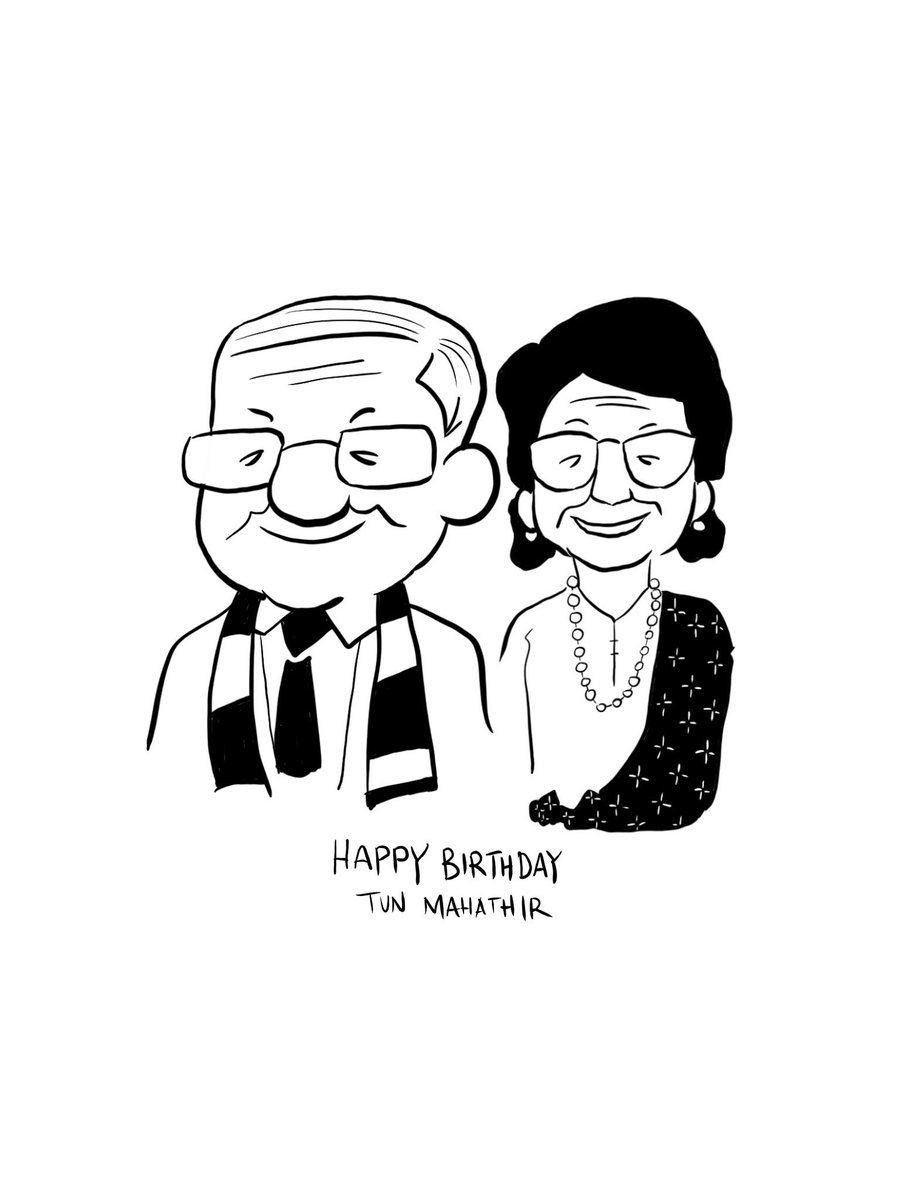 dannyone's tweet photo. 祝首相敦马94岁大寿生日快樂🎂🇲🇾🇲🇾
Happy 94 birthday to our beloved PM, Tun Mahathir..
@chedetofficial @netraKL @PPBMofficial @pakatanharapan_
#tunmahathir #pmmalaysia #drmahathir #malaysia #7thprimeministerofmalaysia #happyBirthday #dannyone #doodle #sketch #harijadi https://t.co/oZBA7M8HPK