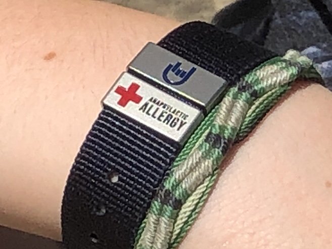 The Allergy Tag has arrived to RaDTaGZ.  #anaphylactic awareness and #fashion now have an intersection! Check out our better than nothing, stylish, #anaphylaxis Tag at our sister shop radtagz.shop  
LIMITED OFFER! FREE ALLERGY TAG WITH PURCHASE OF ANY BRACELET