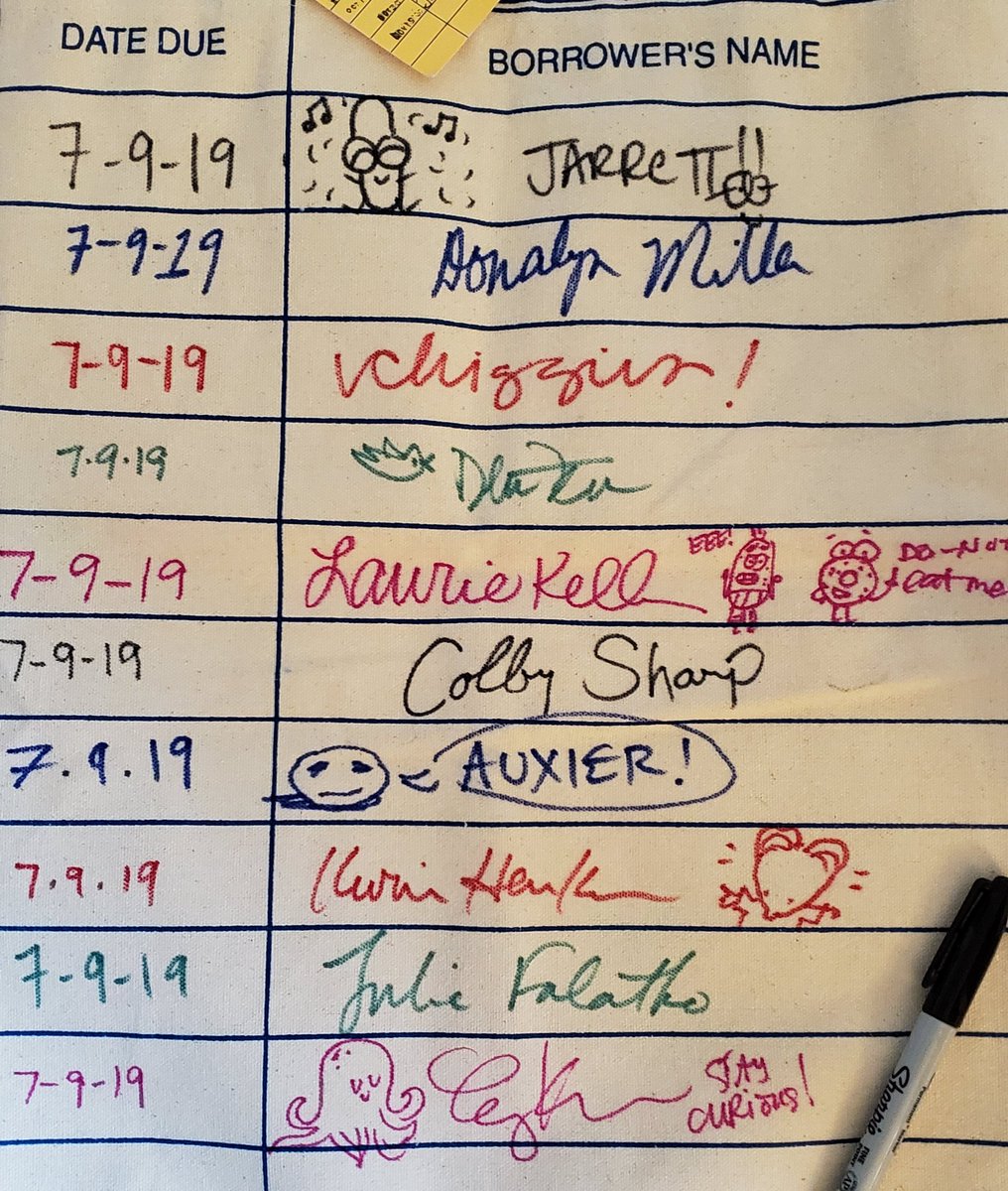 1stRocks's tweet image. Children&apos;s authors and illustrators are my rock stars! #nErDcampMI @bottomshelfbks @Jarrett_Lerner @Jess_Keating @emmykastner @CarterHiggins @TM_Illustration @DeborahFreedman @JulieFalatko @LKellerBooks @AlanGratz @JonathanAuxier @colbysharp