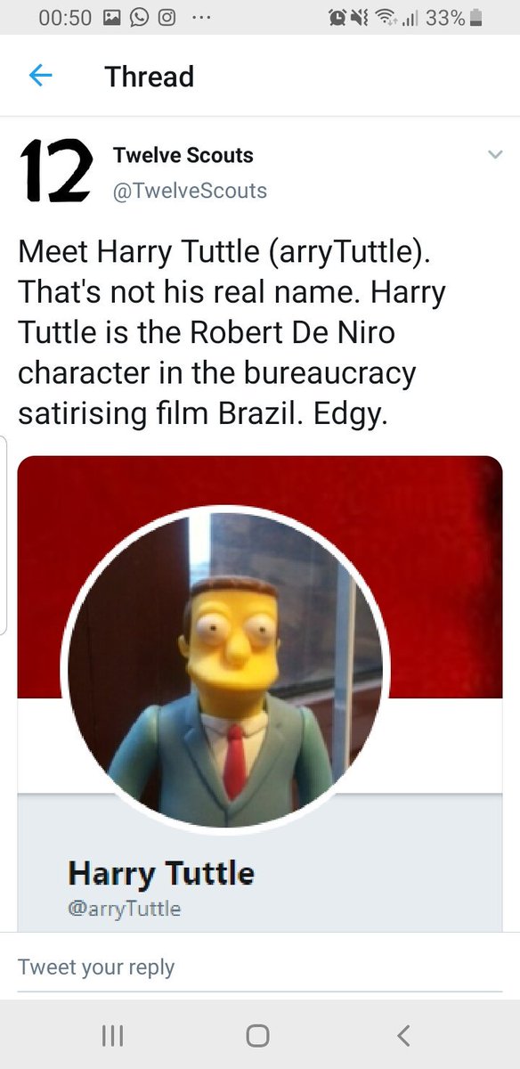 Darius363's tweet photo. This is deeply sinister and extremely worrying. These people have dug up information on the Jewish man behind Harry Tuttle and doxxed his personal details including his place of work. A leftish Jew harassed, intimidated and bullied off of Twitter. @TwitterSupport this is wrong. https://t.co/pi8jpSgWIl