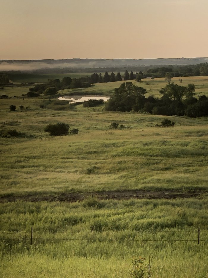 The last two days we have been biking west through North Dakota. The eastern portion was the most flat area I have ever seen; you could look toward the horizon in all directions #Bike4MS

Tomorrow we head to Bismark &amp; have a *much* needed rest day!