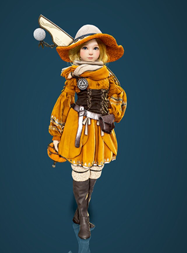 まりか 黒い砂漠v鯖 韓国アップデートよりsシャイ アーチャーの新アバターです