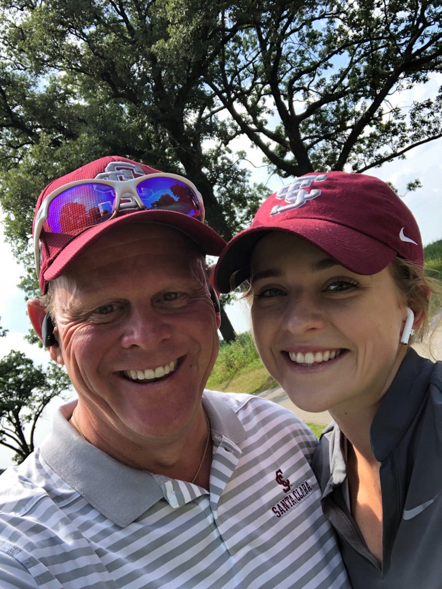 RobHernandezGLF's tweet photo. Racine’s @sarahbusey7, a @santaclarawgolf standout, earned a berth in next month’s #USWomensAm during qualifying today in Addison, Ill. https://t.co/y7p2t46Ykv