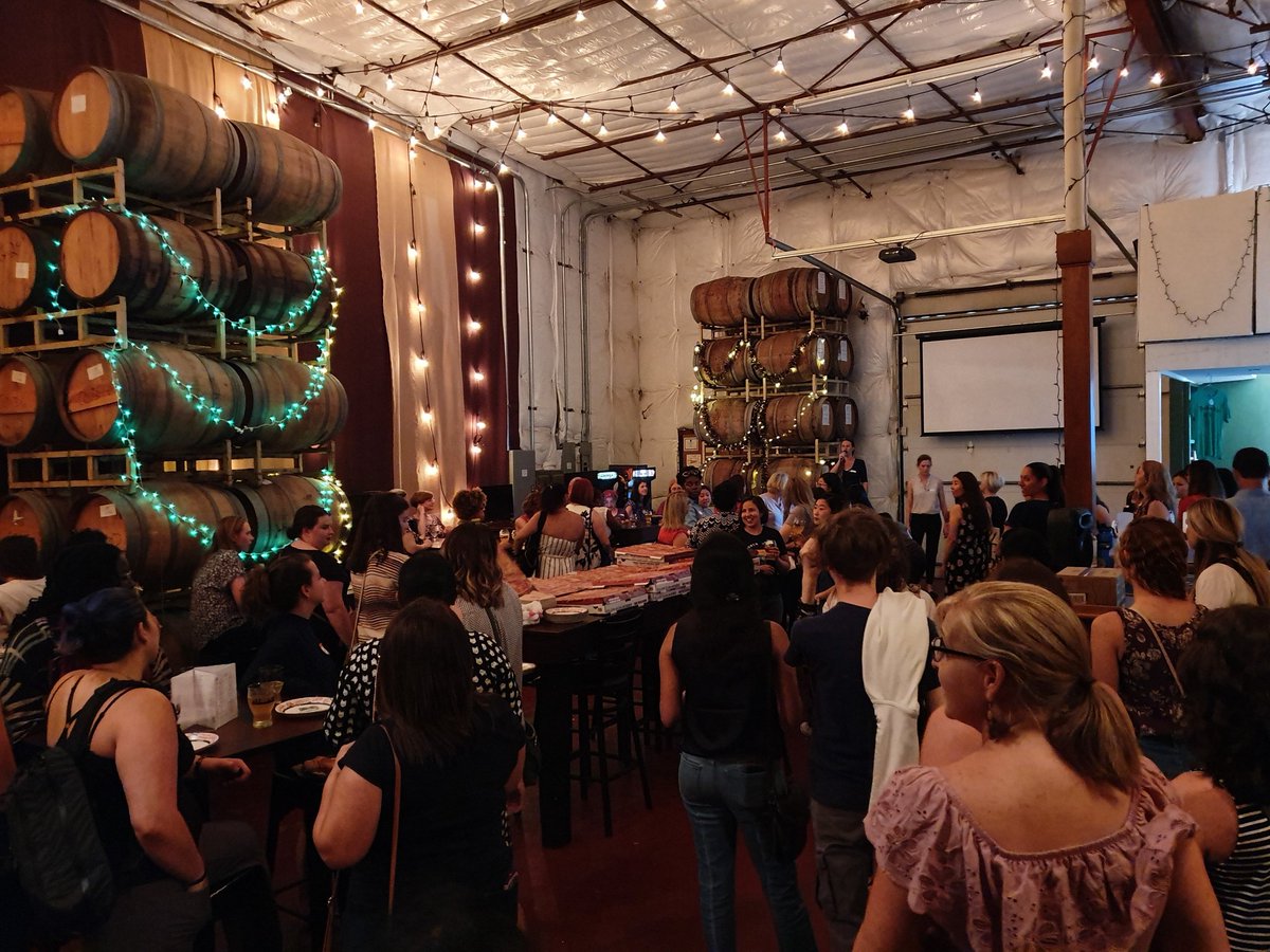 serahkiburu's tweet photo. Currently at the All Ladies in Tech event in Austin #ATXtech #ATXData Thanks for extending the invite to #SciPy2019 attendees, and we miss you @ixek ๐ค https://t.co/mmeROnLZIZ