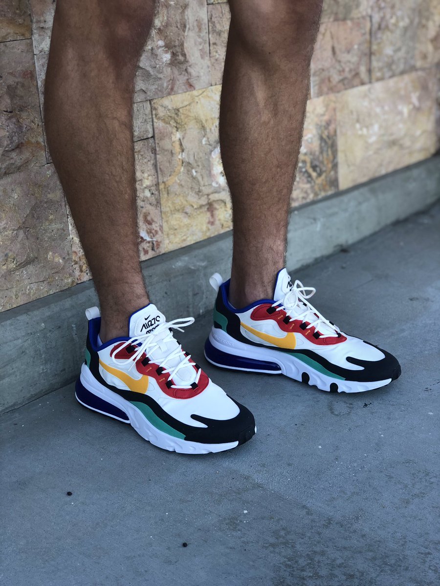 hibbettindio's tweet photo. Newest Men’s Air Max 270 React Available In Store 🔥🔥🔥 #styledbyhibbett #new #newrelease #newheat #like #hibbettsports #jdi #nike #airmax #airmax270react #hibbettindio #coachellavalley #indio #justdoit #mens #mensstyle #menswear #airmaxreact #shoes #kicks #solenation #fashion https://t.co/TX2OyHC9Dx