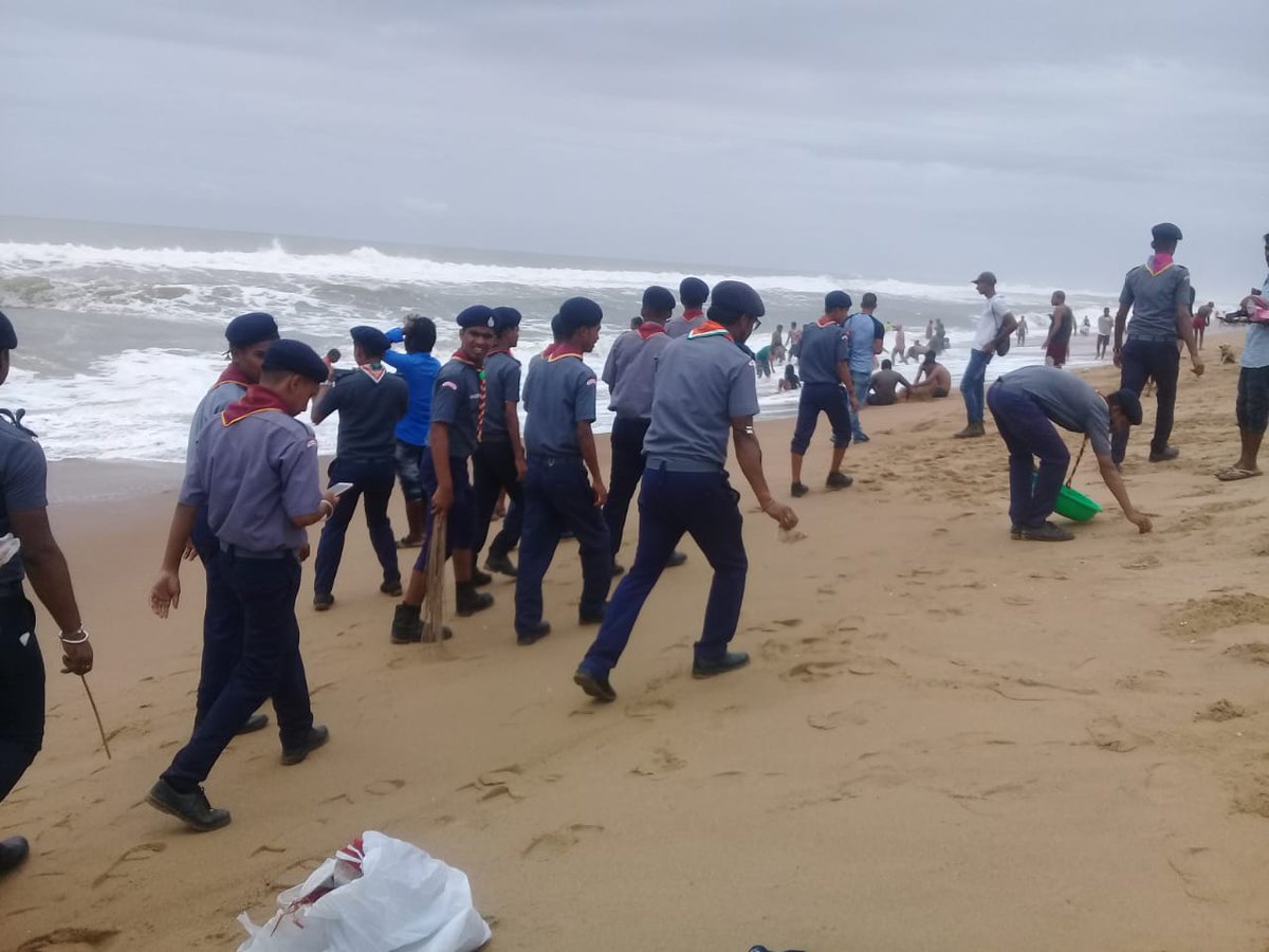 bsgnhq's tweet photo. The National Rathyatra Service Camp with the Mission of Swachh Bharat Sundar Bharat  was organized at Puri from 01st to 05th July2019 with 250 Participants.  @YASMinistry @BSGNYF @aniljaindr @DrKKKhandelwal @krishnaswamy68 @rkkaushik2012 @worldscouting @wagggs_world https://t.co/RSf0Qc7Z8g