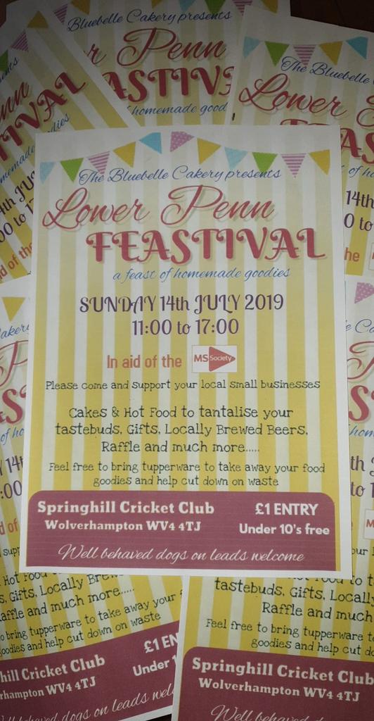 CeliaHibbert's tweet photo. If you live local please come and support local businesses at #LowerPenn Festival on Sunday, anytime between 11am-5pm. Weather has been told to behave itself too ๐ https://t.co/nhK2hdCH6L