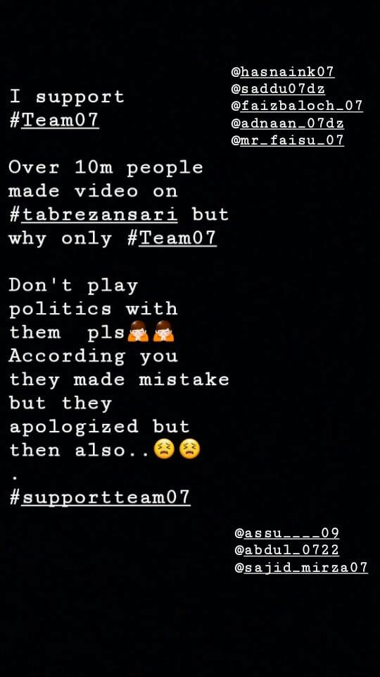 LSoul07's tweet photo. Agar galat pe away utna crime hai....th hum criminal hain...... #supportteam07 #team07 #faisusquad #teamhk #addylovers #faizfa #saddufam https://t.co/6MujS8g3IG