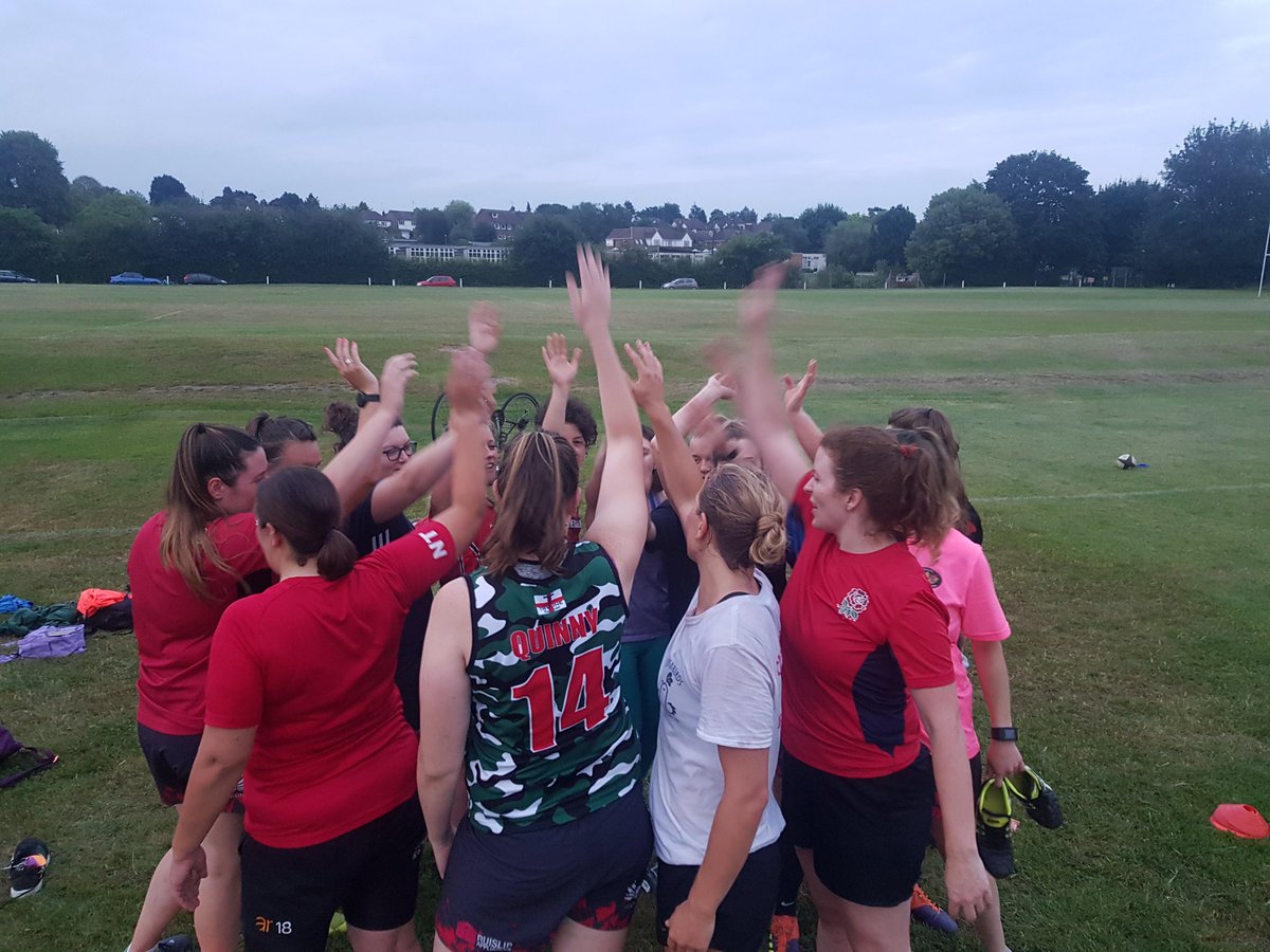 FulleriansWomen's tweet photo. We are back.....

Great turnout for our first night of pre season training and we all had a great session.

Next up is bootcamp 

📆 Thursday Nights 
⏰7.30pm 

Everyone is welcome and we look forward to seeing lots of new faces..

#fun #enjoyment #Thisgirlcan #Watford #Rugby https://t.co/Iq0kbDPPjP