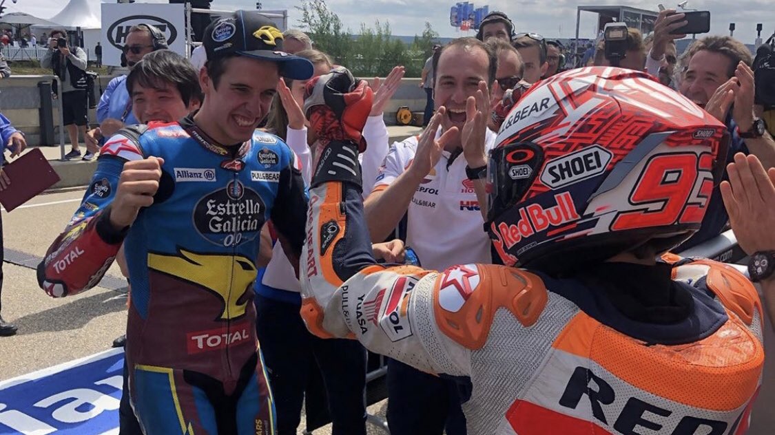 catarina93_73's tweet photo. Let the images speak to you!
#MarquezBrothers 🥇🥇#MadeInCervera #Leaders
On the road to ... 🏆 Y E A H!!!!
@alexmarquez73 @marcmarquez93 https://t.co/n2JGnlF9b4