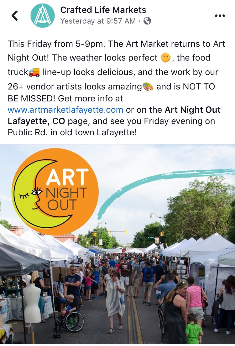 RockDocLML's tweet photo. I’ll be at the Lafayette #ArtNightOut this Friday, July 12th! Stop by from 5-9pm and check out some new items! 

#Handmade #Etsy #RockDocLML #SummerNights #StayHydrated #Crochet #LatinaInSTEM #WorkLifeBalance https://t.co/QrSglaC5s0