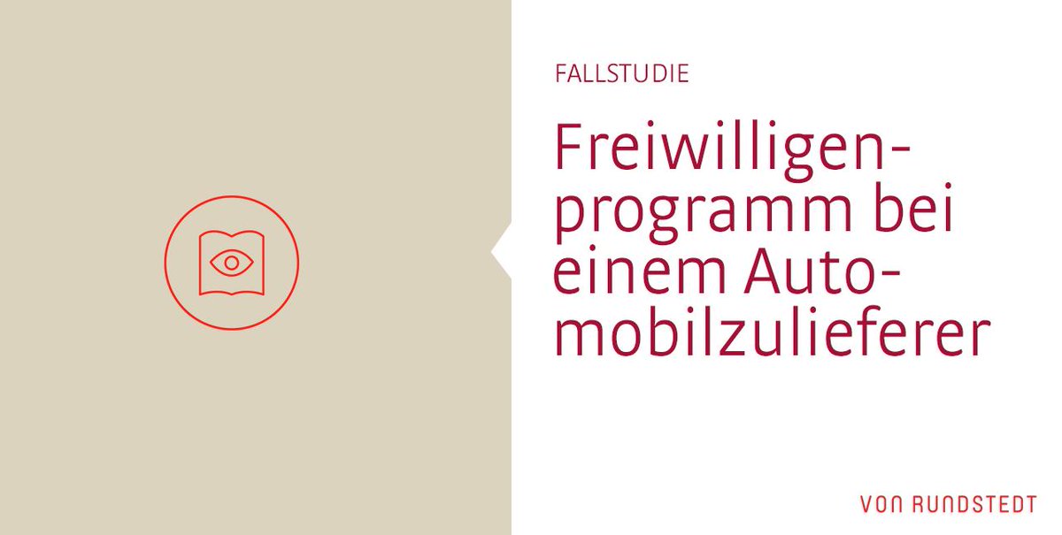 vonRundstedt_DE's tweet photo. Welche Vorteile bietet das #Freiwilligenprogramm im #Personalumbau und kommt es für mein Unternehmen in Frage? Lesen jetzt unsere #Fallstudie zu einem Freiwilligenprogramm bei einem #Automobilzulieferer, https://t.co/ZkBFhEJPM3 https://t.co/S94yGJgqAI