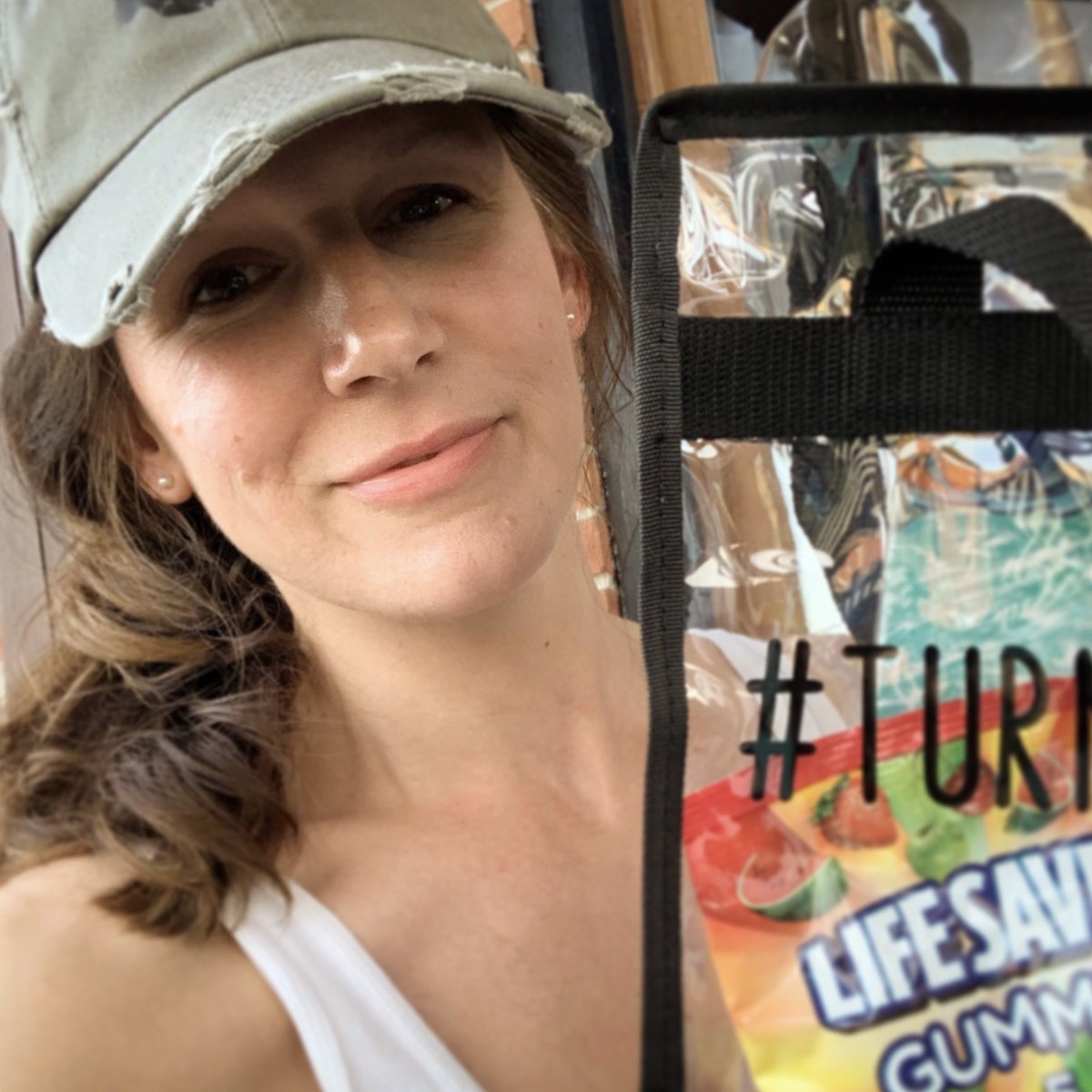 kristinadanklef's tweet photo. So I never win anything!! But today I received my @acjonesmusic #turnuptheac2019 pack full of goodies including this hat, bag, my favorite sugary sweets and more!! Thanks #AC for the win!! #NotACommercial - Dang it’s going to be an #InspirationalSummer 😁🤭❤️💥 #acjones https://t.co/yd7CDGFGoM