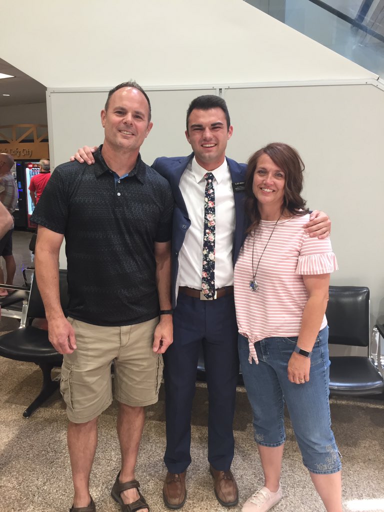 Saxton Morby is home from his mission! Excited to see him move forward to the next phase of life