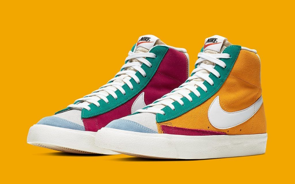 Snkrgirl スニーカーガール در توییتر Nike ナイキ Blazer Mid 77 Vintage We Suede ブレーザー ミッド 77 ヴィンテージ We スエード クラシックなモデルをマルチカラーでポップに彩った注目の新作 7月リリース Ci1167 600 Nike ナイキ Blazer ブレーザー