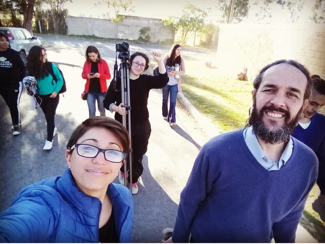 POSalta's tweet photo. ¡Rodando spots del Frente de Izquierda Unidad!

@ViolessG @pablosebalopez 
@PartidoObrero https://t.co/LJQVMgIwNU