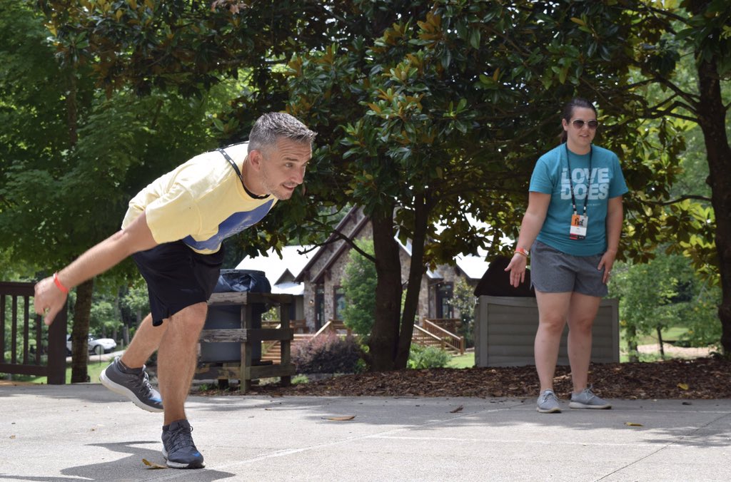ht_lifeteen's tweet photo. You already know HT was all over the 9-square court today💪 https://t.co/f9grMS0BGZ