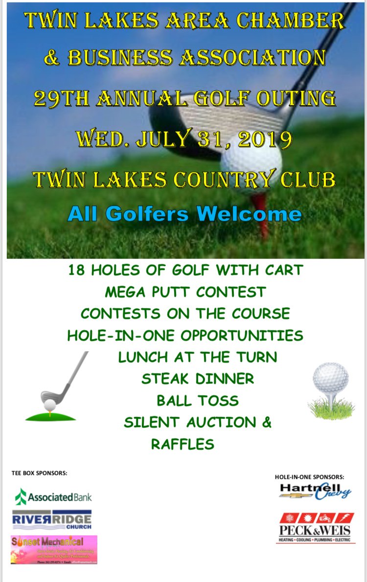 Join us for a fun filled day on the links at the 29th annual Golf Outing on July 31, 2019. Register yourself or your foursome today.