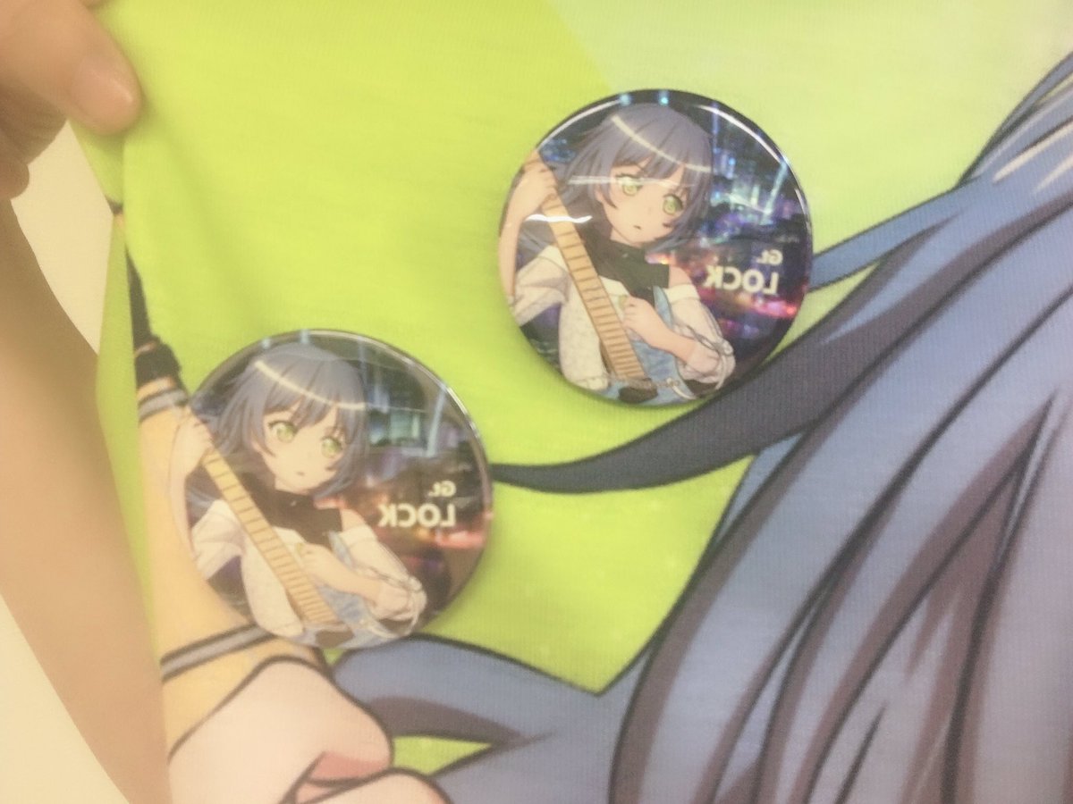 バンドリ 朝日六花 ロック 缶バッジ GIGO 【公式通販】