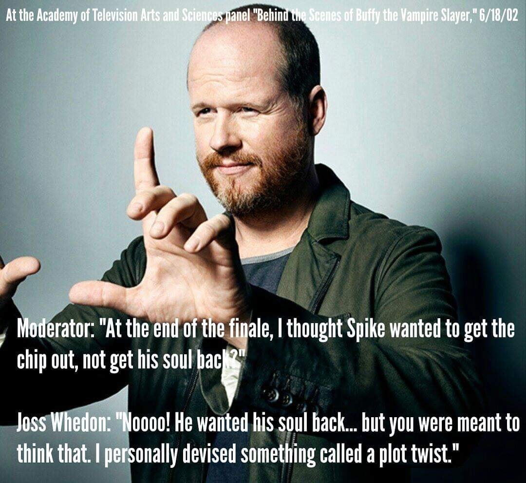 SpuffyLatino's tweet image. It always surprise &amp;amp; shock me that the New writters of Buffy in general, didnt see the series Or didnt take the time to understand it.. A New author of a Btvs spin off saying "Spike was tricked, he wanted the chip out and not his soul back" its...