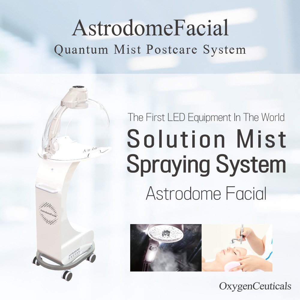 oxygenceuticals's tweet photo. π¨βπAstrodomeFacialπ©βπ the first #LED equipment with mist spraying system in the worldπ
More info : https://t.co/h8xM12fLvU
#oxygenceuticals #astrodomefacial #dermatology #beautyspa #postprocedure #kbeauty #korea #beautyequipment #ledquipment #ledmask #facials https://t.co/7jBWjYAbOH