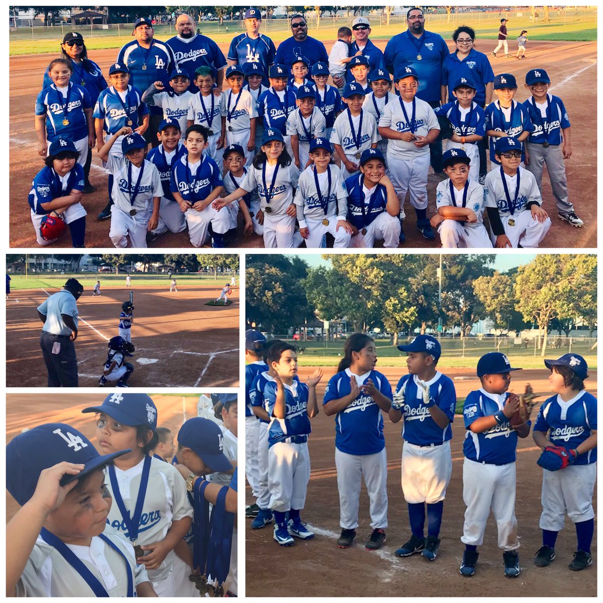Lynwoodparks's tweet photo. Our #LYBS Coach-Pitch lilโ All-Star game at #Lynwood City Park was a home run today! THANK YOU to @DodgersFdn and all the hard working coaches, parents and volunteers that create an amazing experience for our kids! โพ๏ธ
#MoreThanAGame
#BiggerThanBaseball
#ParksMakeLifeBetter https://t.co/fsHsoOrsTD
