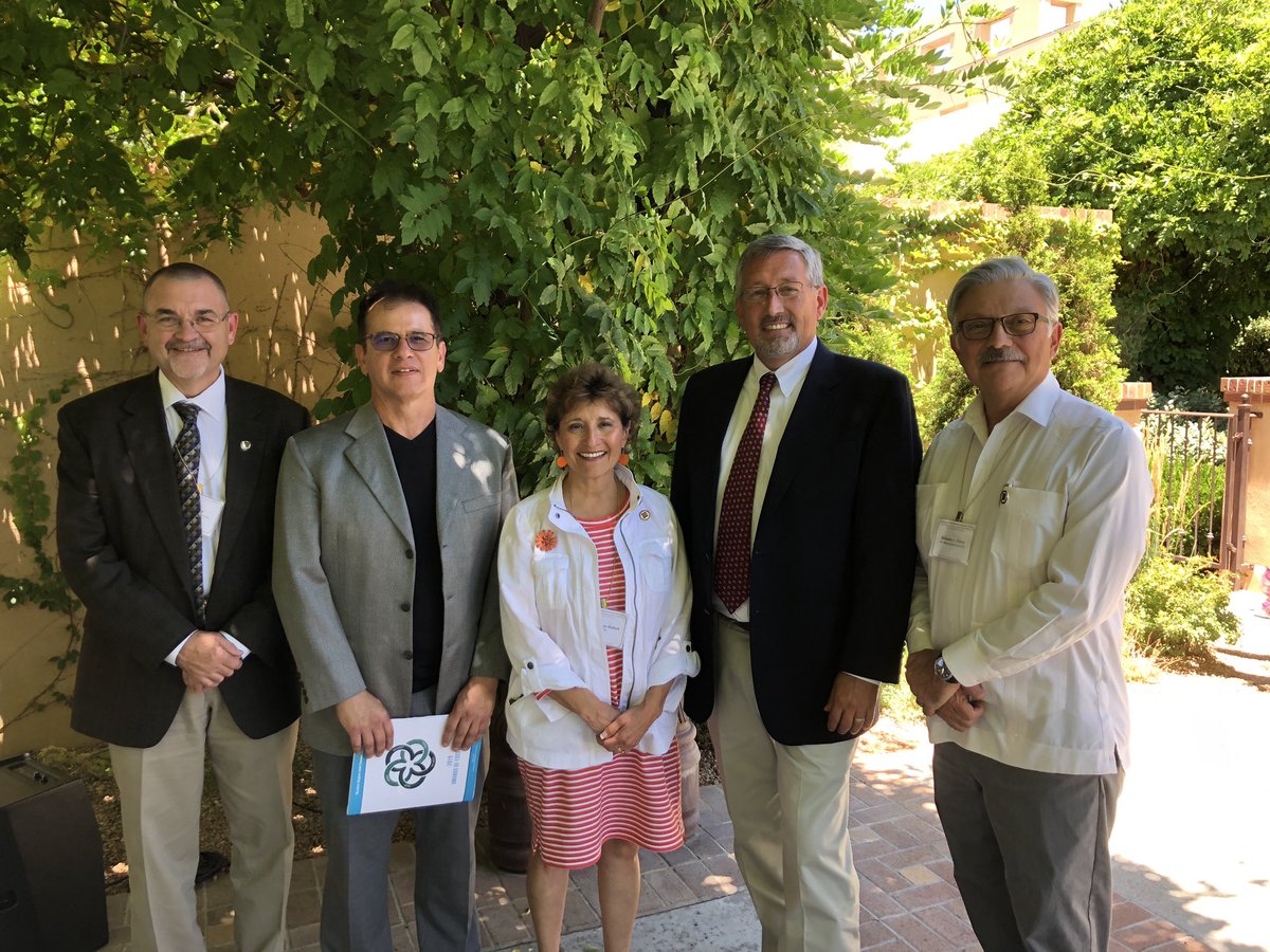 Great job to Robert Hagevoort, Western Extension Directors Award of Excellence recipient, and Efren Delgado, Western Region Multistate Research Award recipient, at today’s Award Luncheon at the Joint Summer Meeting.