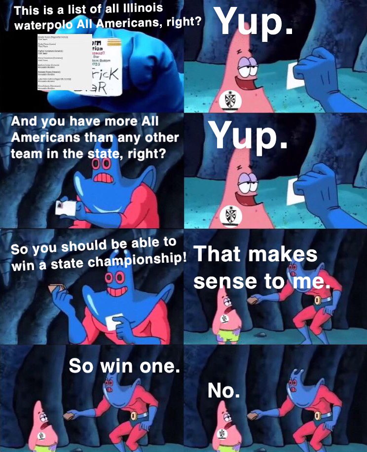 Illinois Water Polo Memes tweet media