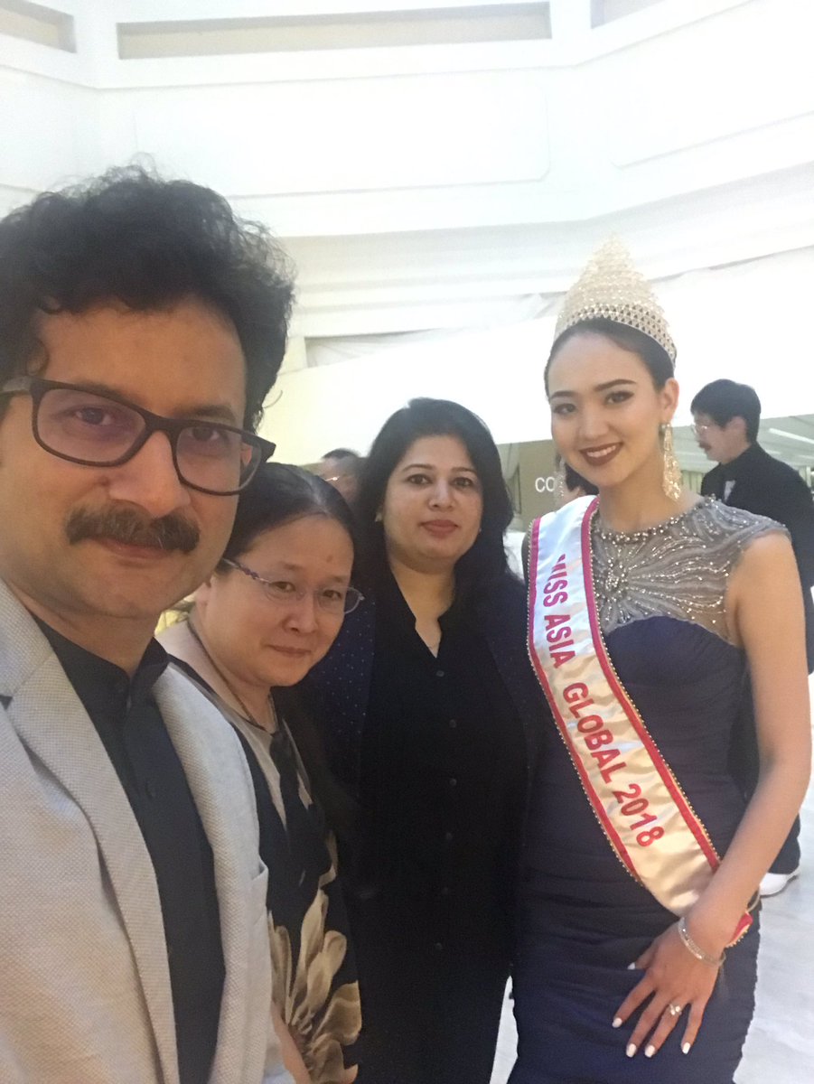 With MissAsiaGlobal2018 and Our InternationalDirector 2019 MissAsia Global On Nov 1st at Kerala India :) #MissAsiaGlobal #PegasusGlobalEvent #DrAjitRavi #MissAsiaGlobal2019