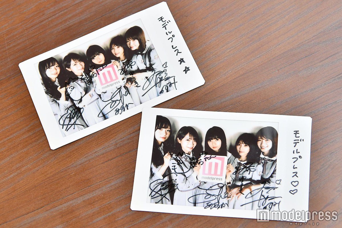 modelpress's tweet photo. 【プレゼント💜】#乃木坂46 さん直筆サイン入りチェキを2名様に🎁

①モデルプレスをフォロー＆このツイートをRT
②このツイートにリプ
で応募完了✌

7/25 21時〆切！当選通知はDMにて💌

🔻前編
https://t.co/z9BTeiH97P

🔻中編
https://t.co/DslXVPMP2v

🔻後編
https://t.co/tN9MFDe8k4 https://t.co/g2o7ehKgnS