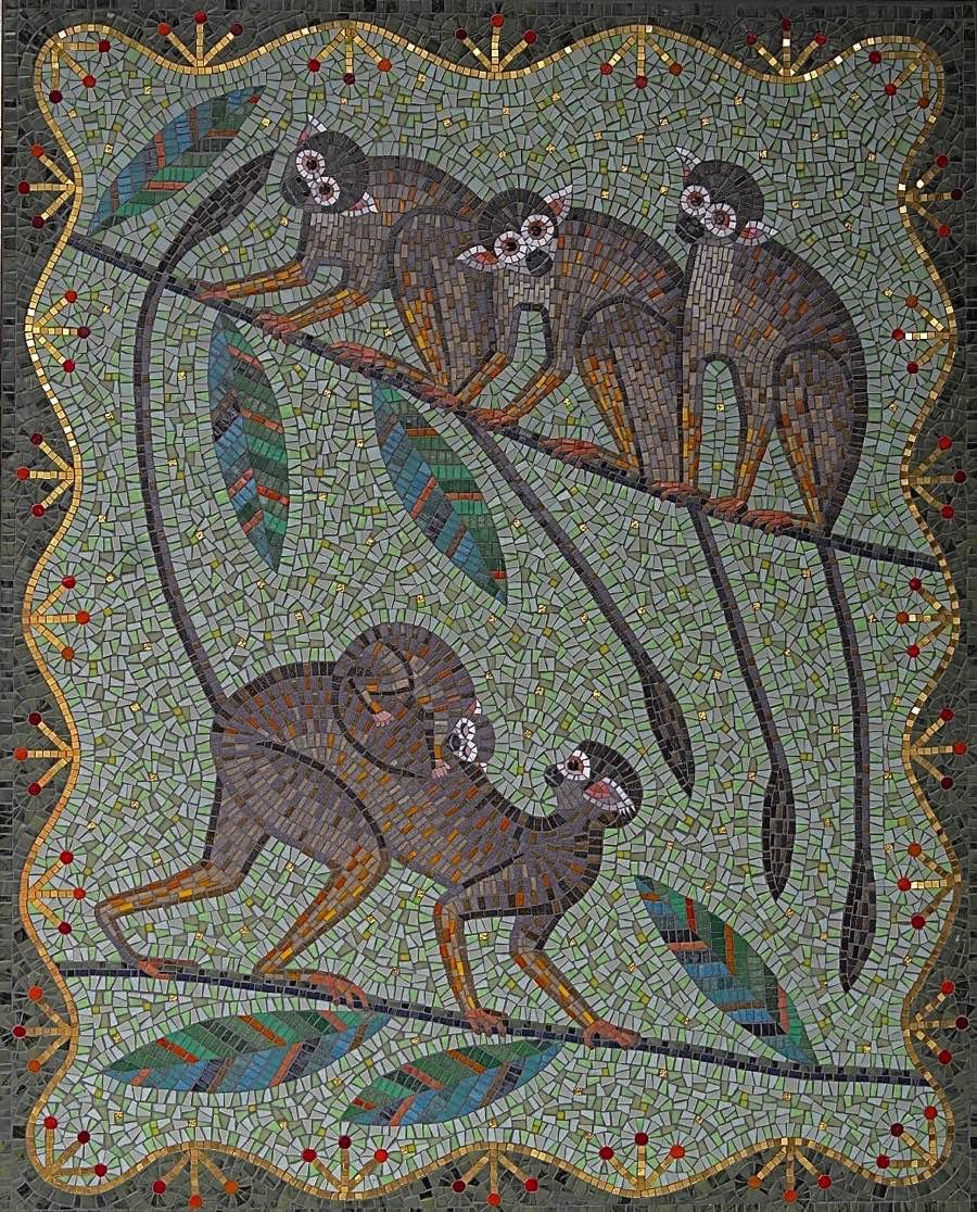 thegentleauthor's tweet photo. Tessa Hunkin's joyous new mosaics at London Zoo: https://t.co/FlUMVL86aJ @zsllondonzoo @HackneyMosaic https://t.co/xYaOe7KfMS