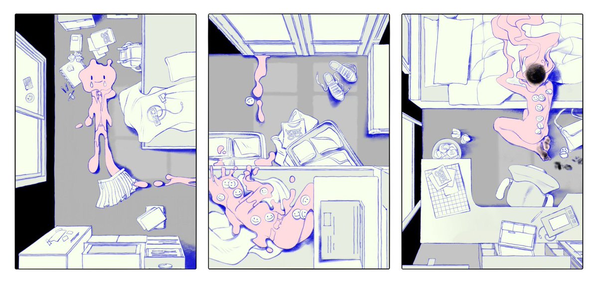 Hi! I'm Yejin, an artist from South Korea. When I'm not doing illustration work, I'm moonlighting as a gallery tech.
I'm available for freelance and contract projects. Let's work together! ⚡️
✉️► shotze@live.com
?► https://t.co/zqJq8azzDk
#PortfolioDay